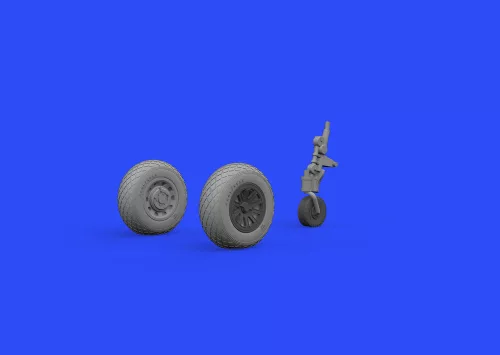 Eduard Accessories P-51D wheels for Airfix - kerékkészlet