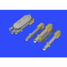   Eduard Accessories Brimstone w/AGML III rack - Brimstone rakéták AGML III fegyvertartóval – részletező készlet