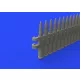 Eduard Accessories Ammo belts 12,7mm - lőszerhevederek 12,7mm – fegyverzet-részletező készlet