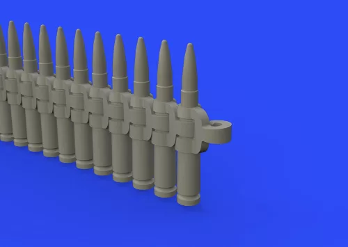 Eduard Accessories Ammo belts 12,7mm - lőszerhevederek 12,7mm – fegyverzet-részletező készlet