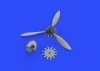 Eduard Accessories Fw 190A propeller for Eduard - Fw 190A légcsavar