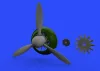 Eduard Accessories Fw 190A propeller for Eduard - Fw 190A légcsavar