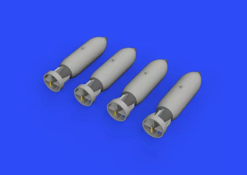 Eduard Accessories British 500lb bombs - brit 500lb bomba – bombafegyverzet-készlet