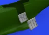 Eduard Accessories Spitfire Mk.VIII/IX cockpit door f.Eduar - Spitfire Mk.VIII/IX – cockpitajtó, Eduard maketthez