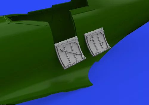 Eduard Accessories Spitfire Mk.VIII/IX cockpit door f.Eduar - Spitfire Mk.VIII/IX – cockpitajtó, Eduard maketthez