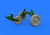 Eduard Accessories F-8 Crusader wheels for Eduard/Hasegawa - kerékkészlet