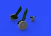Eduard Accessories Bf 109G-6 wheels for Tamiya - kerékkészlet