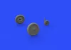 Eduard Accessories Bf 109G-6 wheels for Tamiya - kerékkészlet