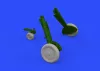 Eduard Accessories Bf 109G-6 wheels for Tamiya - kerékkészlet