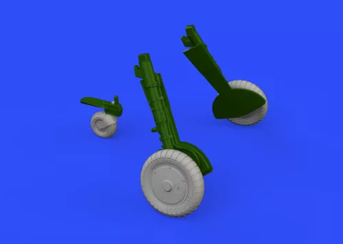 Eduard Accessories Bf 109G-6 wheels for Tamiya - kerékkészlet