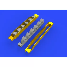   Eduard Accessories Bf 109G-6 exhaust stacks for Tamiya - kipufogócsonkok