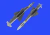 Eduard Accessories R-23R missiles for MiG-23 f.Eduard/Trump - fegyverzetkiegészítő MiG-23-hoz, Eduard/Trumpeter makettekhez