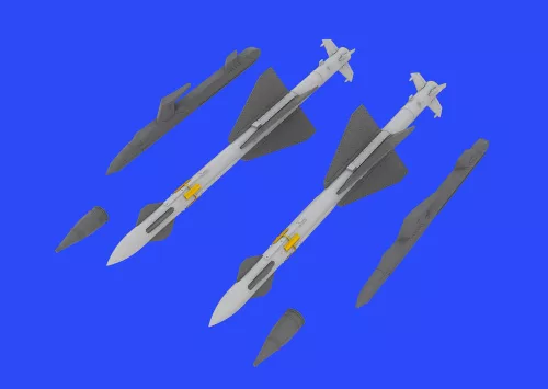 Eduard Accessories R-23R missiles for MiG-23 f.Eduard/Trump - fegyverzetkiegészítő MiG-23-hoz, Eduard/Trumpeter makettekhez