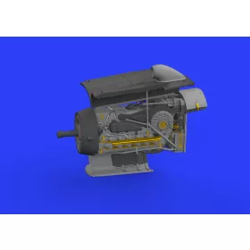   Eduard Accessories Bf 109G-10 engine for Eduard - motorkészlet