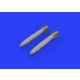 Eduard Accessories B43-0 Nuclear Weapon w/SC43-4/-7 tail assembly - fegyverzetkészlet