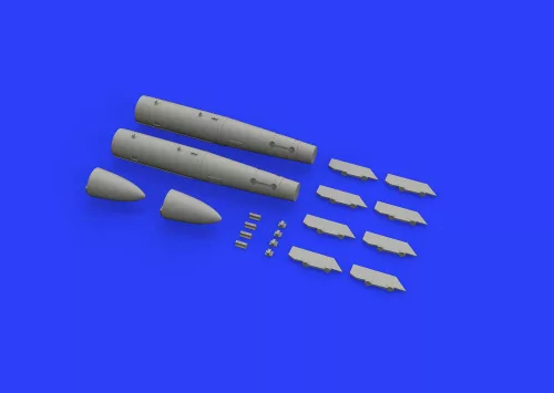 Eduard Accessories B43-0 Nuclear Weapon w/SC43-4/-7 tail assembly - fegyverzetkészlet