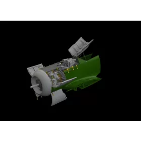  Eduard Accessories Fw 190A-8 engine & fuselage guns f.Eduar - motor- és törzsfegyverzet-részletező készlet