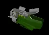 Eduard Accessories Fw 190A-8 engine & fuselage guns f.Eduar - motor- és törzsfegyverzet-részletező készlet