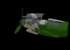 Eduard Accessories Bf 109G-10/U4 engine for Eduard - motorkészlet