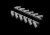 Eduard Accessories Spitfire Mk.XIV exhaust stacks f.Airfix - kipufogócsonkok