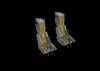Eduard Accessories Spitfire Mk.XIV exhaust stacks f.Airfix - kipufogócsonkok