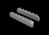Eduard P-51D exhaust stacks w/ fairing for Eduard – kipufogó