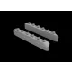 Eduard P-51D exhaust stacks w/ fairing for Eduard – kipufogó