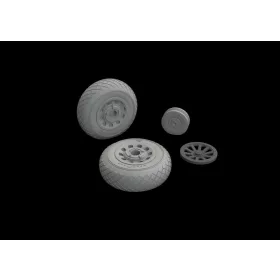   Eduard P-51D wheels diamond tread for Eduard – kerékkészlet