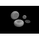 Eduard P-51D wheels diamond tread for Eduard – kerékkészlet