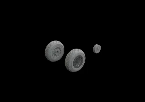 Eduard P-51D wheels diamond tread for Eduard – kerékkészlet