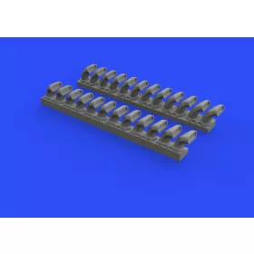   Eduard Accessories P-400 exhaust stacks f. Eduard - kipufogócsonkok