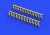 Eduard Accessories P-400 exhaust stacks f. Eduard - kipufogócsonkok