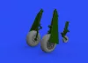 Eduard Accessories P-51D wheels diamond tread 2 for Eduard - kerékkészlet