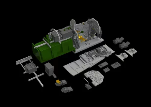 Eduard Accessories P-51D cockpit for Eduard - cockpitkészlet