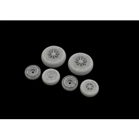   Eduard Accessories F-104 wheels late for Kinetic - kerékkészlet