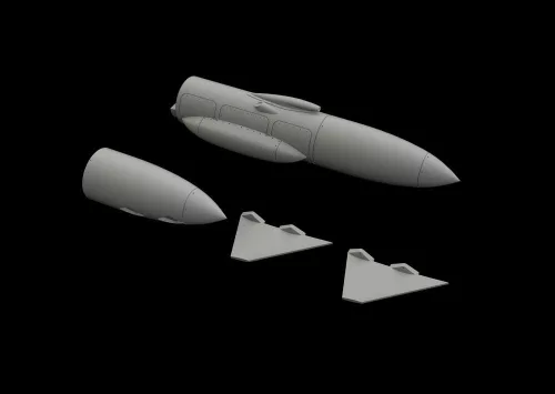 Eduard Accessories Sky Shadow ECM pod - Sky Shadow ECM zavarókonténer