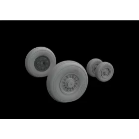 Eduard Accessories F-14D wheels for AMK - kerékkészlet