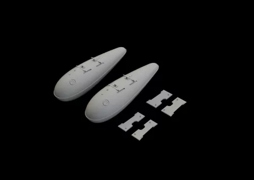 Eduard Accessories P-51D 110gal fuel tank for Eduard - P-51D 110gal üzemanyag-póttartály