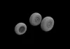 Eduard Accessories A-26/B-26 Invader wheels for ICM - kerékkészlet