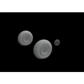   Eduard Accessories He 111 wheels late for ICM - kerékkészlet
