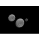 Eduard Accessories He 111 wheels late for ICM - kerékkészlet