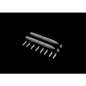   Eduard Accessories B-61 nuclear bombs - bombafegyverzet-készlet