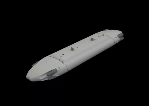 Eduard Accessories SUU-20 dispenser w/ BDU-33 & Mk.76 bombs - SUU-20 fegyverzeti konténer BDU-33 és Mk.76 gyakorlóbombákkal