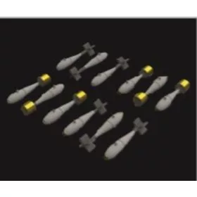   Eduard Accessories BDU-33 & Mk.76 bombs - bombafegyverzet-készlet