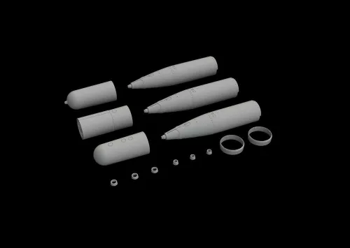 Eduard Accessories US torpedo Mk.13 - amerikai Mk.13 torpedók – 3 db