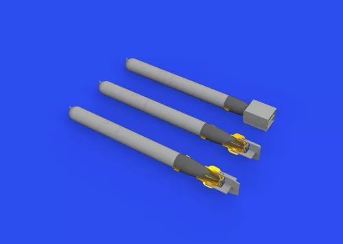 Eduard Accessories Japanese torpedo Type 91 - japán Type 91 torpedók – 3 db