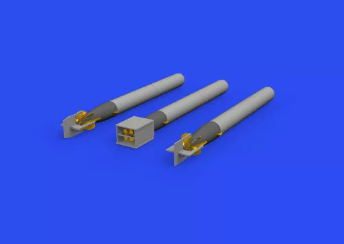 Eduard Accessories Japanese torpedo Type 91 - japán Type 91 torpedók – 3 db