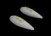 Eduard Accessories P-51D 75gal drop tanks for Eduard - P-51D 75gal póttartály