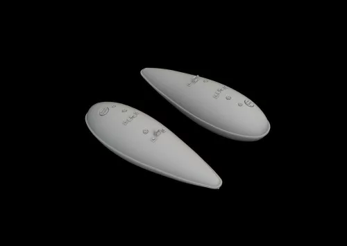 Eduard Accessories P-51D 75gal drop tanks for Eduard - P-51D 75gal póttartály