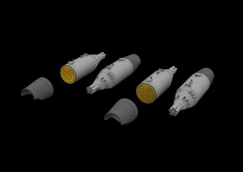 Eduard Accessories UB-32A-24 rocket launcher - fegyverzetkiegészítő